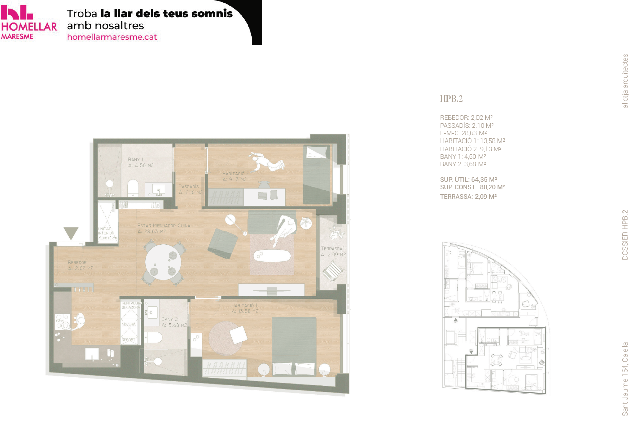 Flat For sale Calella